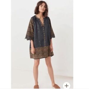 SPELL & THE GYPSY Collective Muwala Embroidered Tunic Dress
